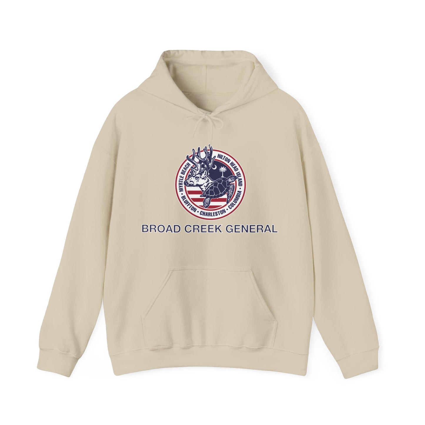 Broad Creek General Palmetto Icons Hoodie