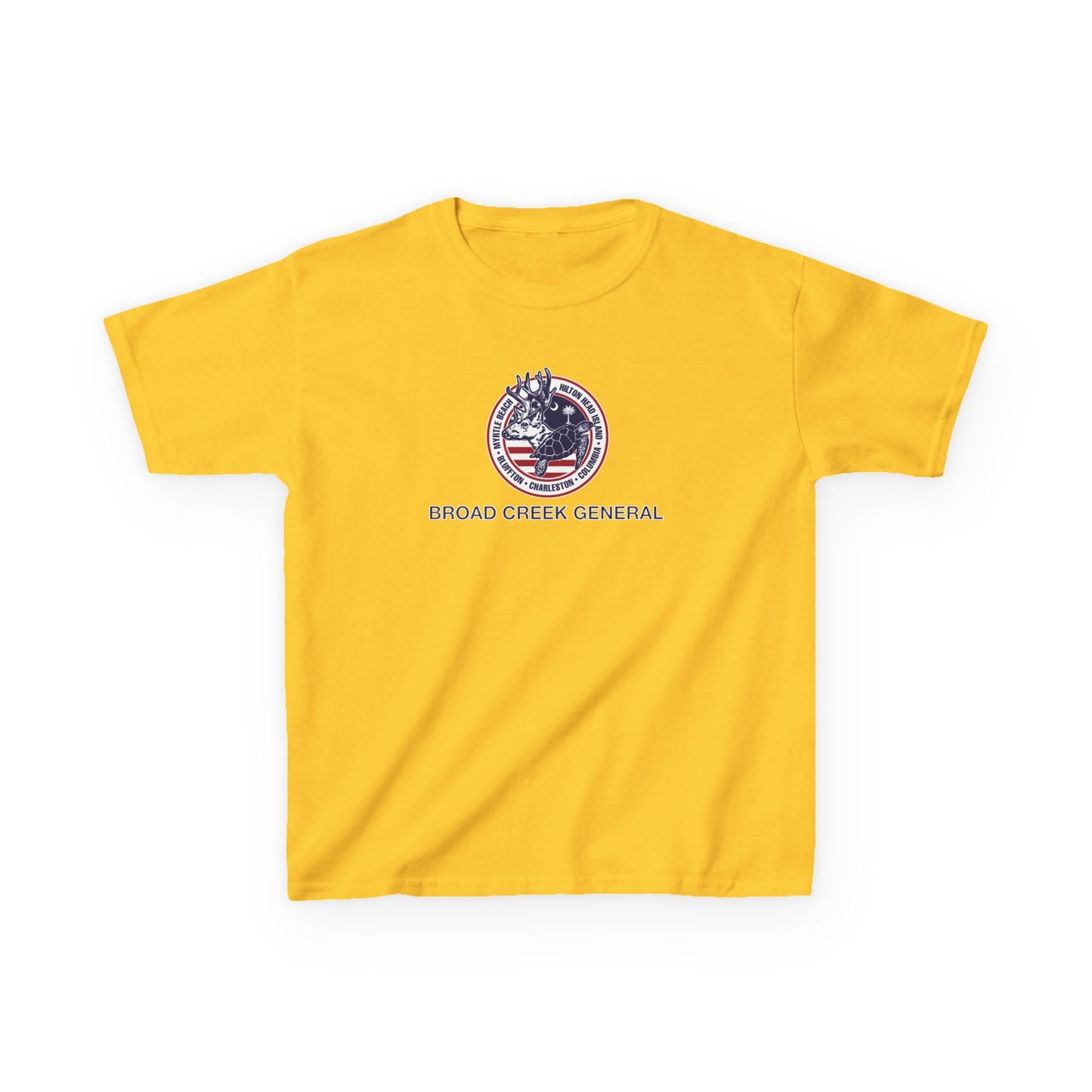 Kids Broad Creek General Palmetto Icons T-shirt