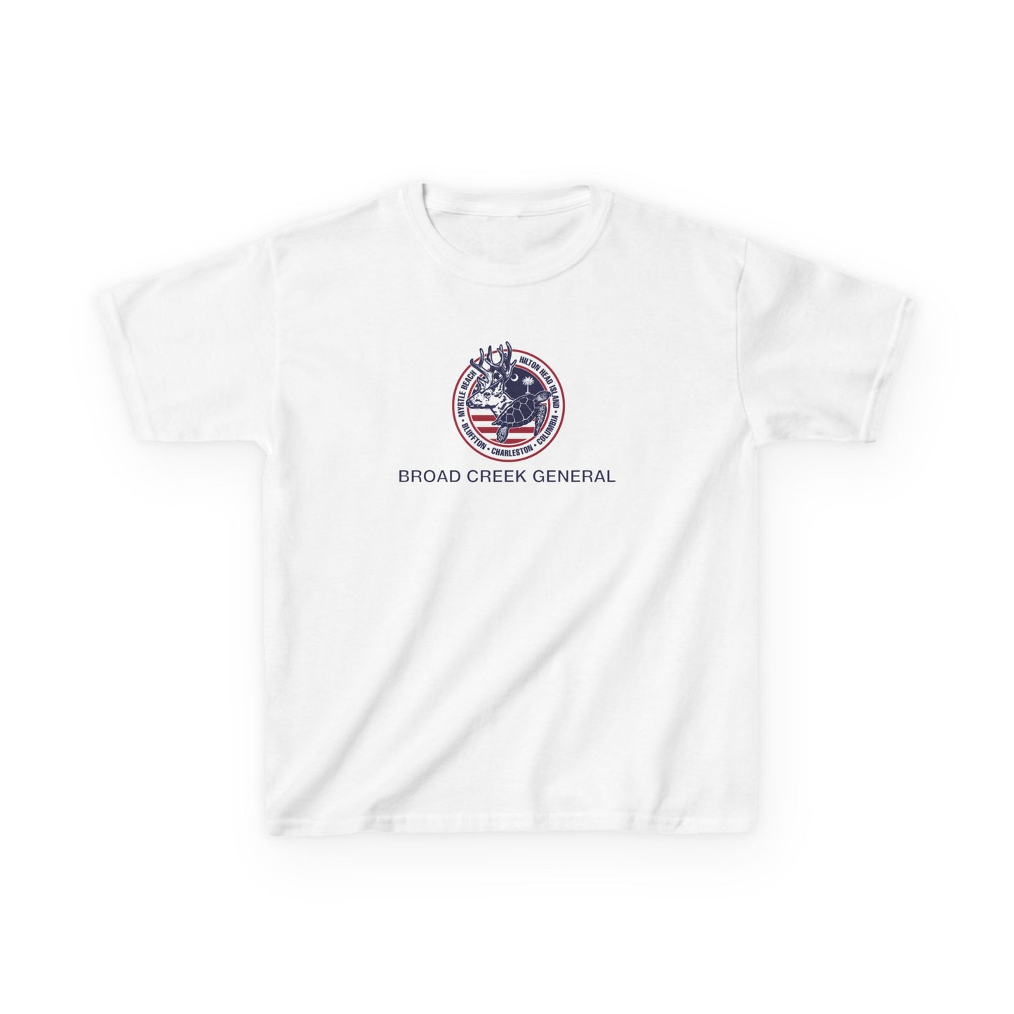 Kids Broad Creek General Palmetto Icons T-shirt