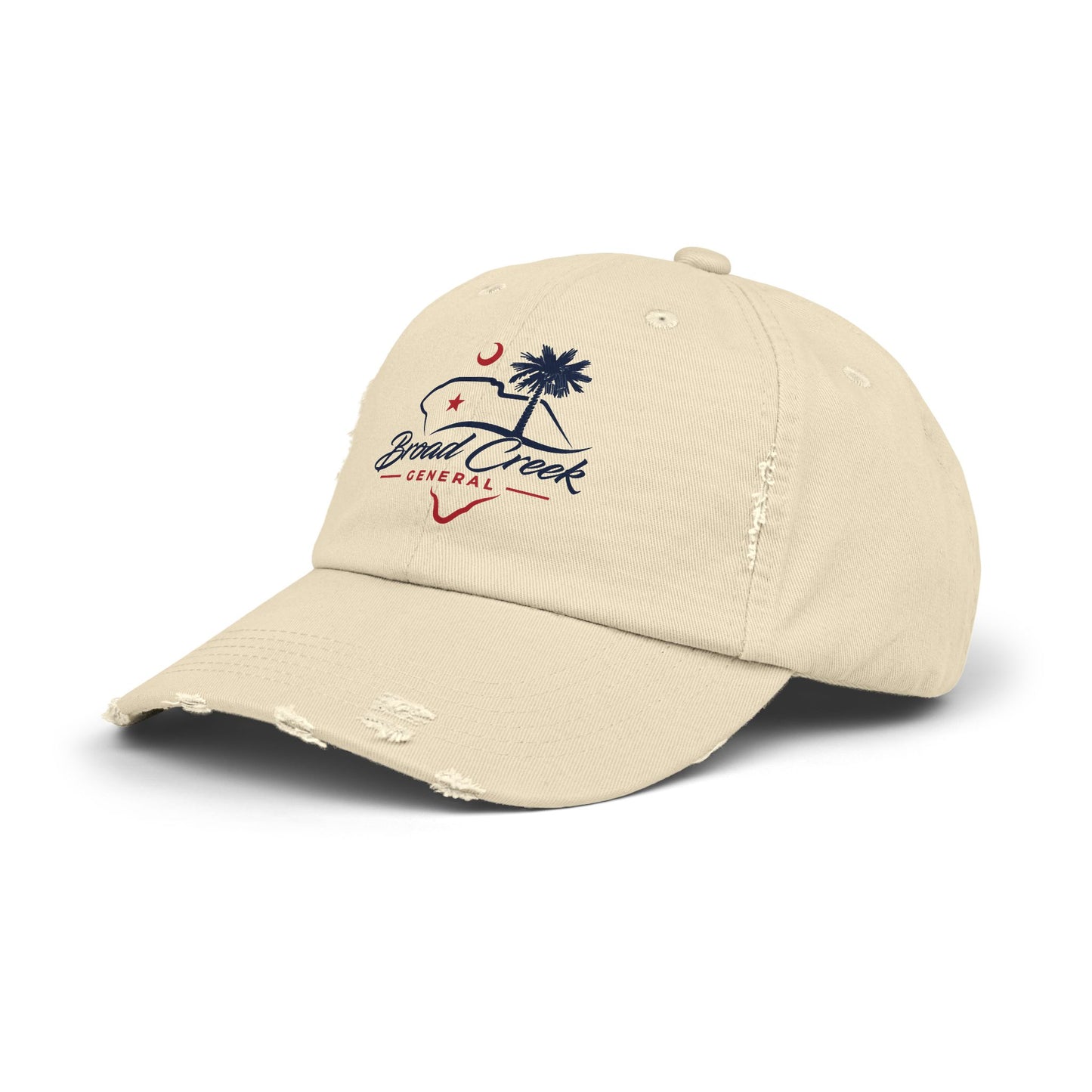 Broad Creek General Distressed Cap