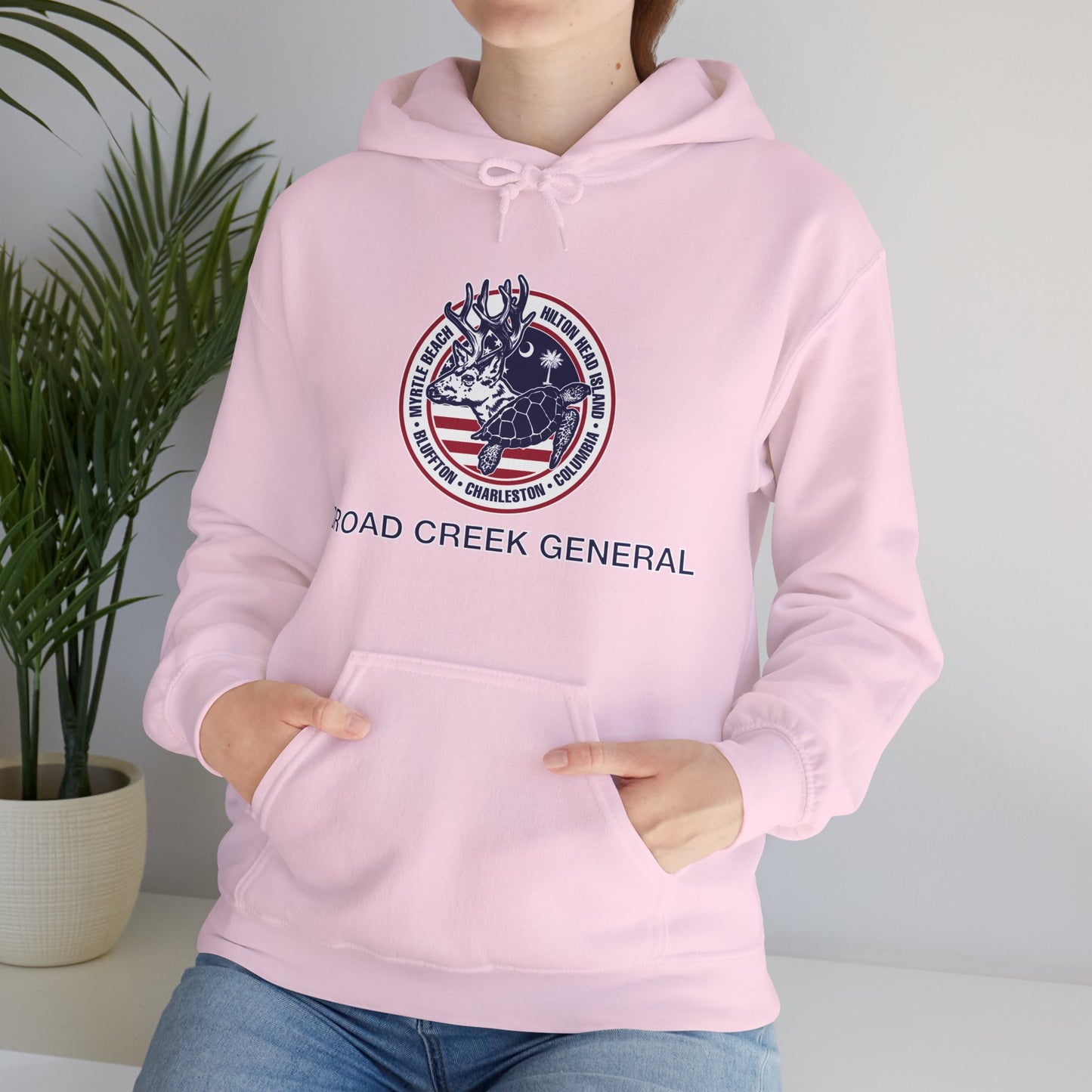 Broad Creek General Palmetto Icons Hoodie