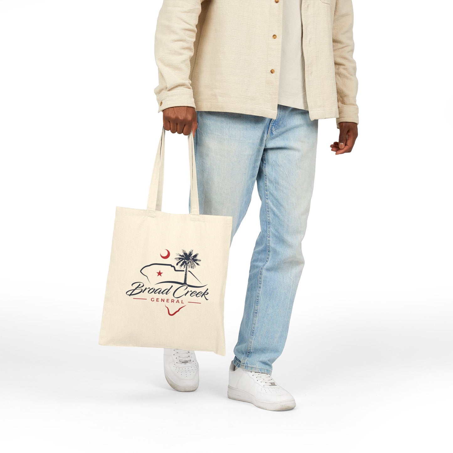 Broad Creek General Cotton Tote Bag- USA