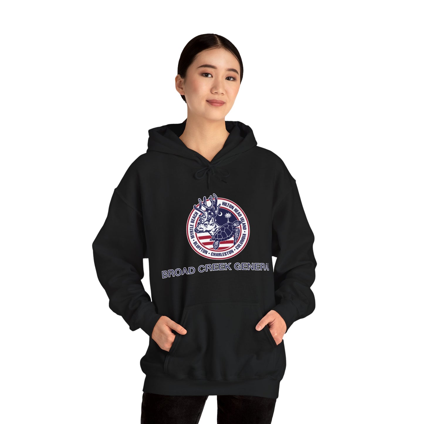 Broad Creek General Palmetto Icons Hoodie