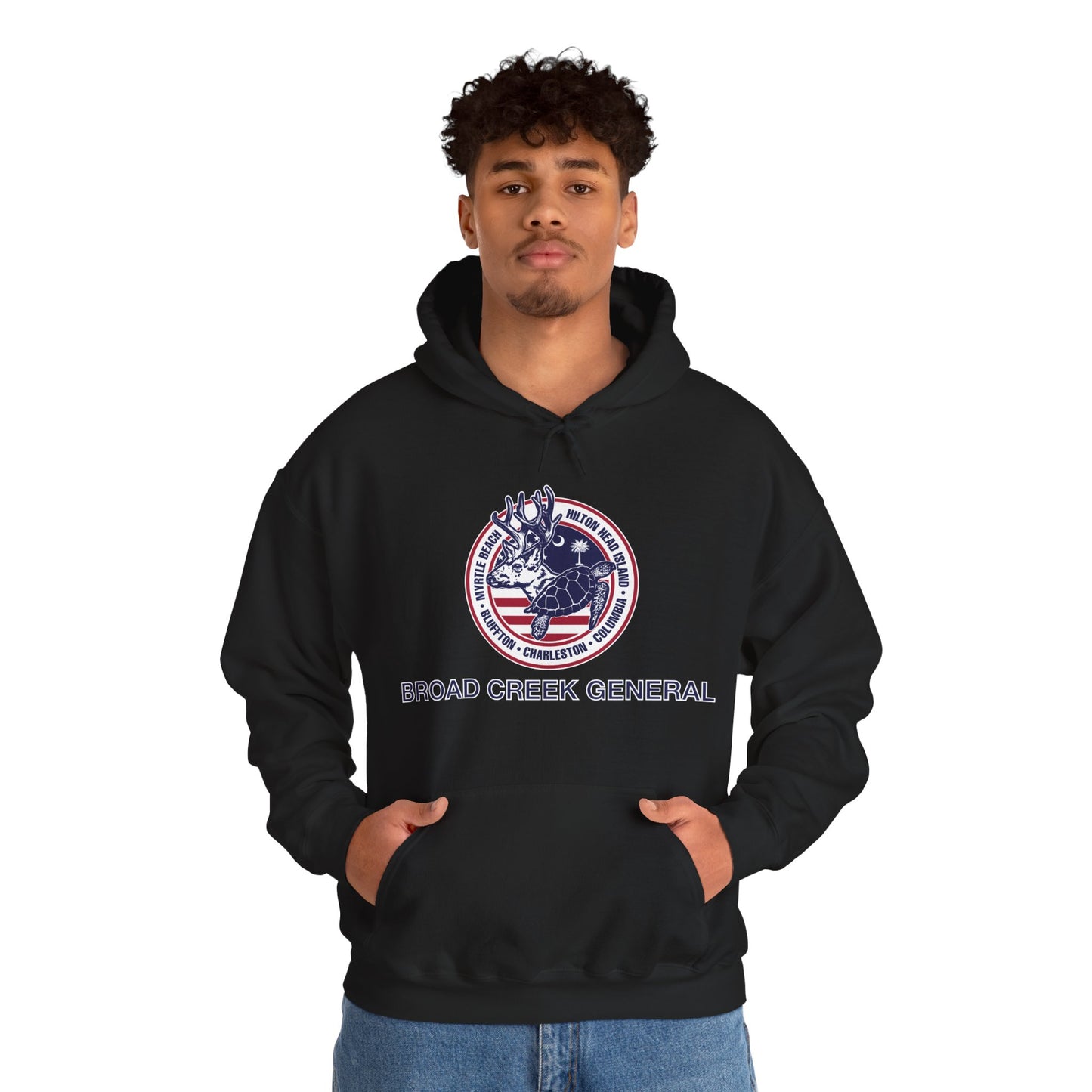Broad Creek General Palmetto Icons Hoodie