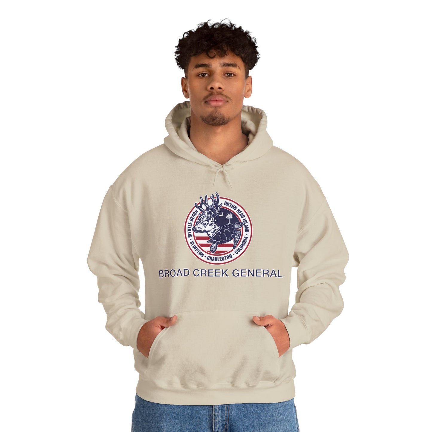 Broad Creek General Palmetto Icons Hoodie