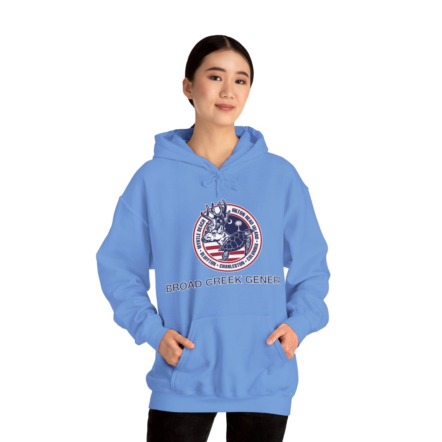 Broad Creek General Palmetto Icons Hoodie