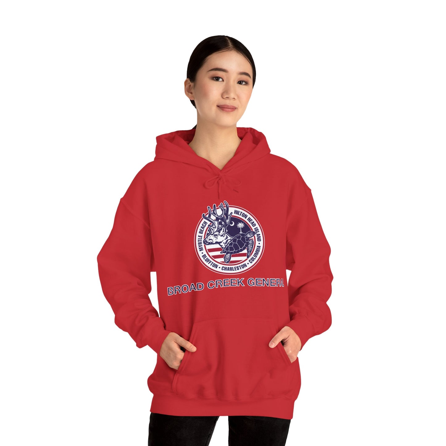 Broad Creek General Palmetto Icons Hoodie