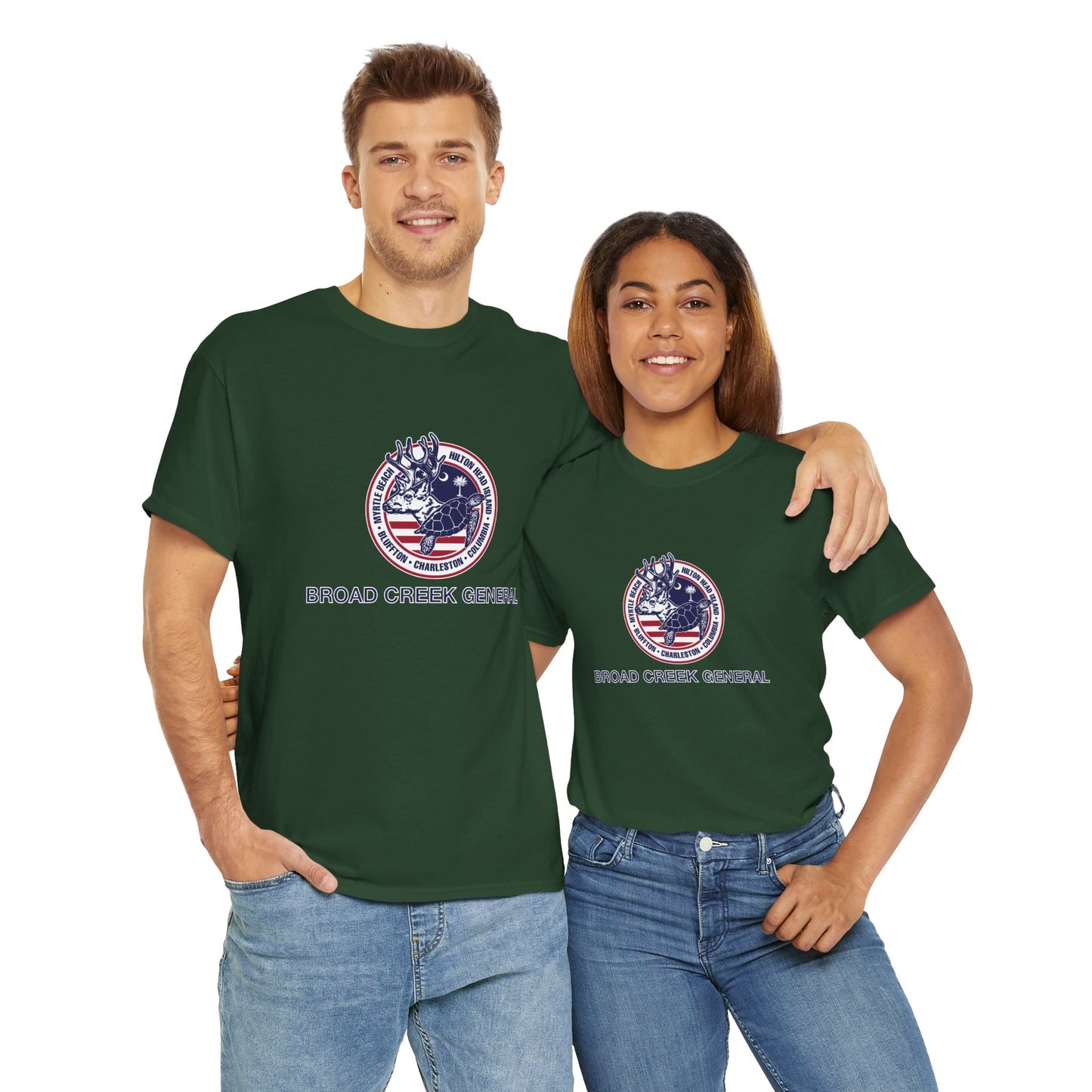 Broad Creek General Palmetto Icons T-shirt