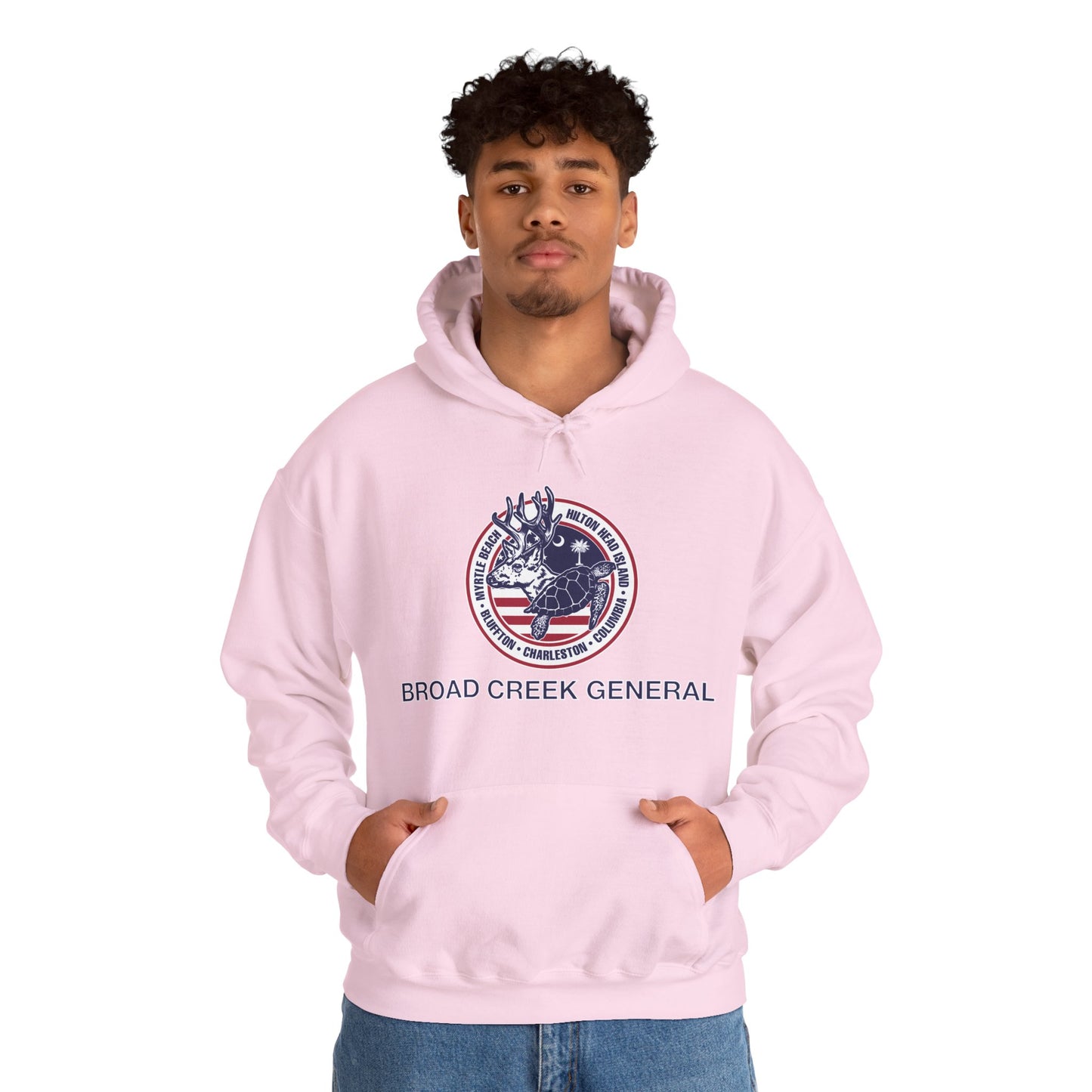 Broad Creek General Palmetto Icons Hoodie