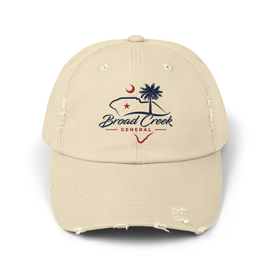 Broad Creek General Distressed Cap