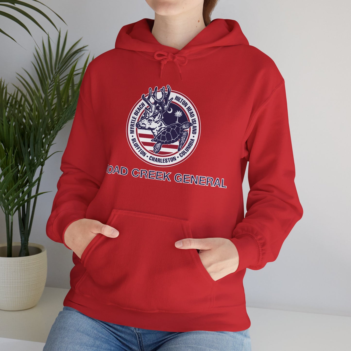Broad Creek General Palmetto Icons Hoodie