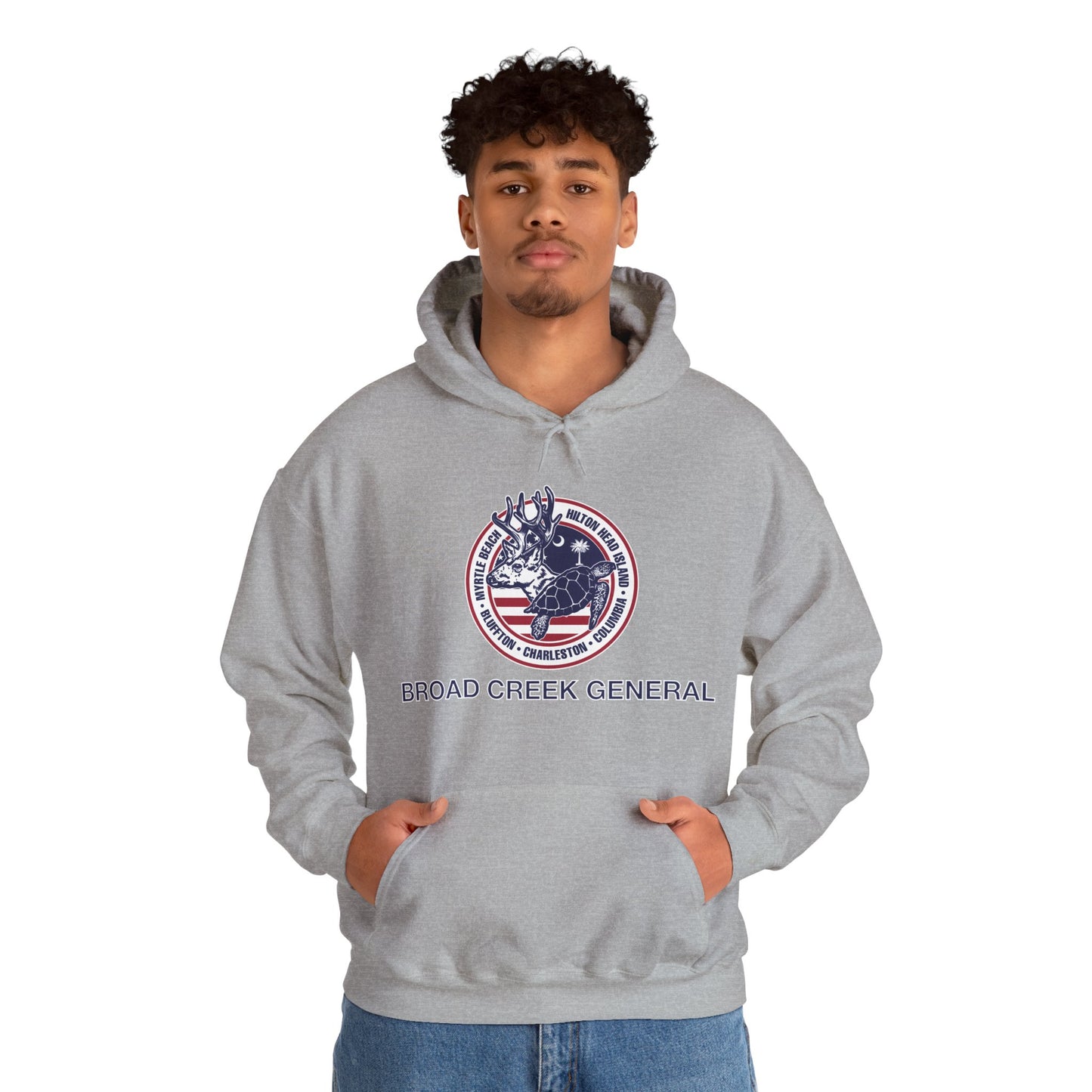 Broad Creek General Palmetto Icons Hoodie