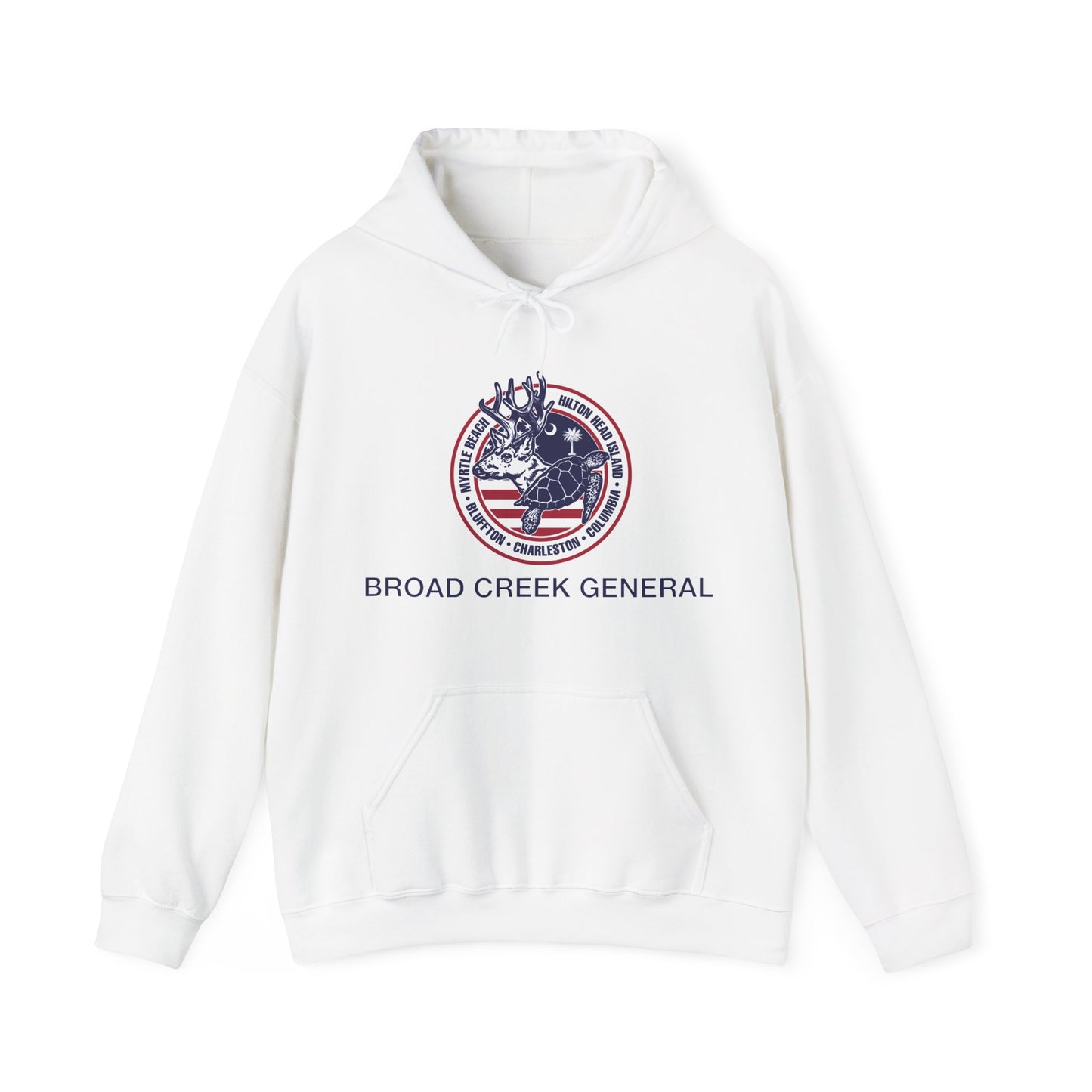 Broad Creek General Palmetto Icons Hoodie