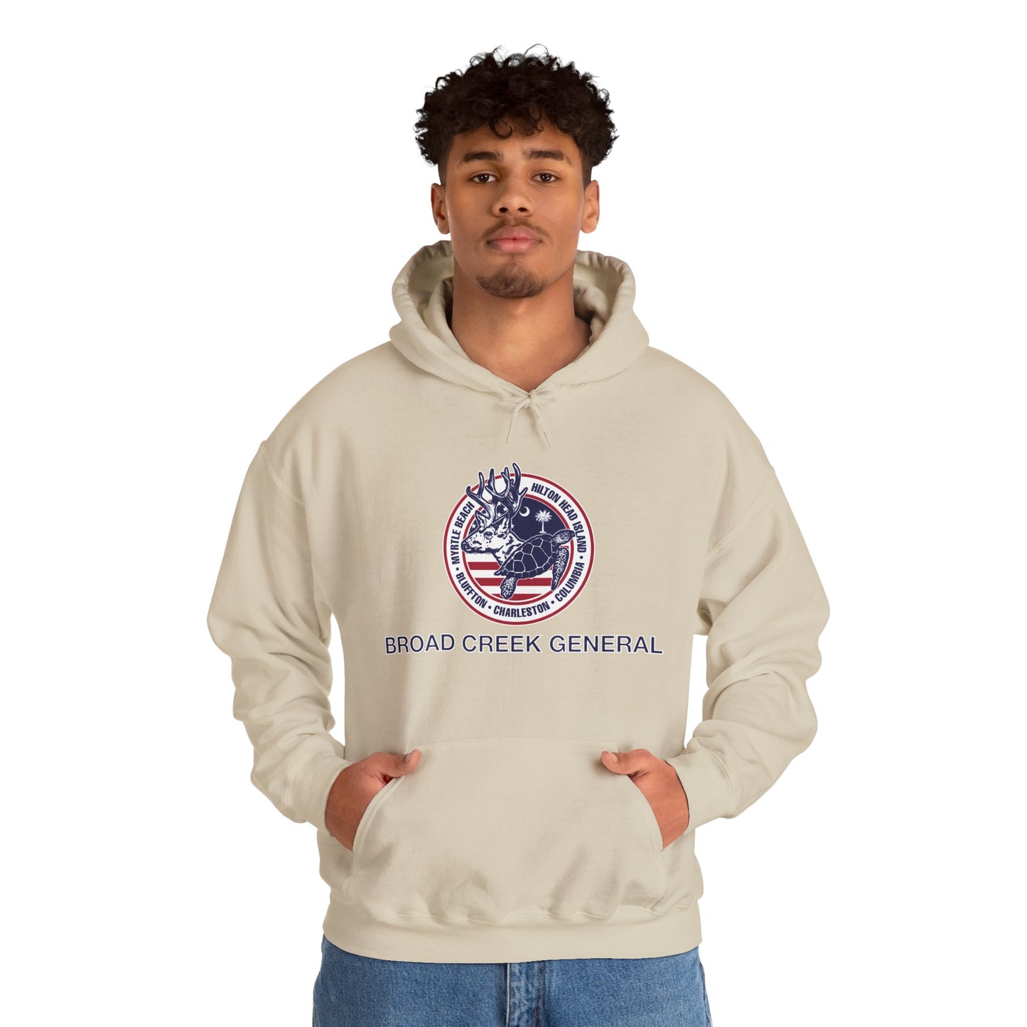 Broad Creek General Palmetto Icons Hoodie