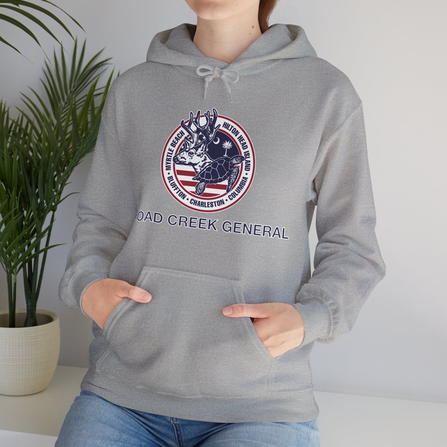 Broad Creek General Palmetto Icons Hoodie
