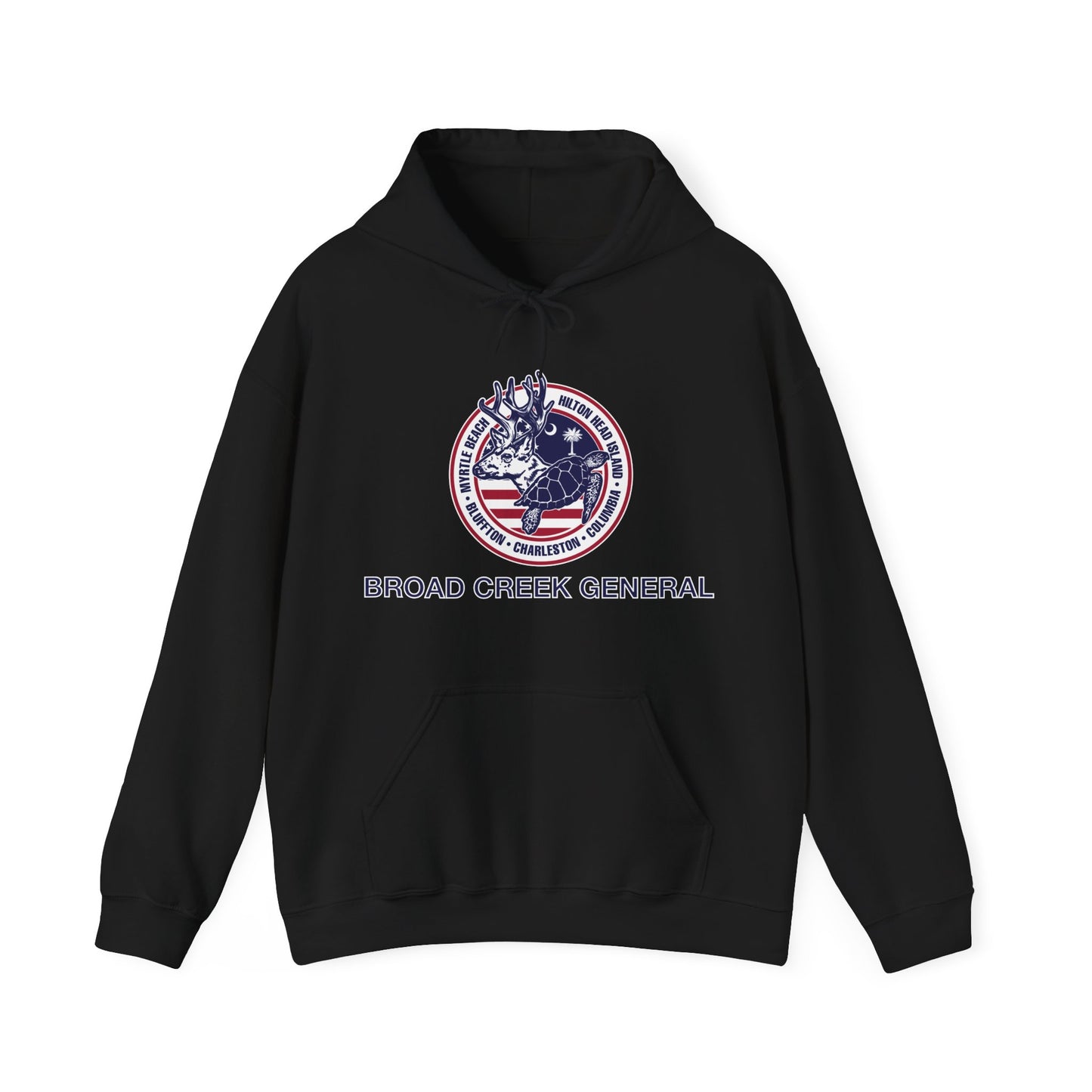 Broad Creek General Palmetto Icons Hoodie